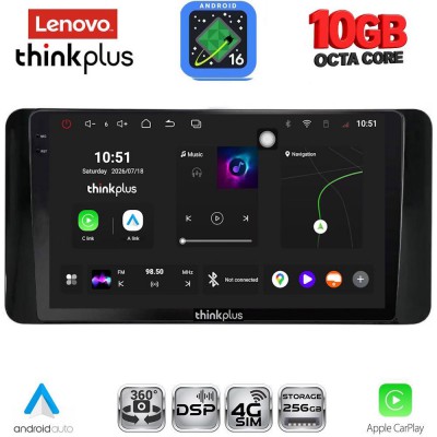 LENOVO LTM 11778_CPA (10inc) MULTIMEDIA TABLET for TOYOTA LAND CRUISER LC300 2023-2026