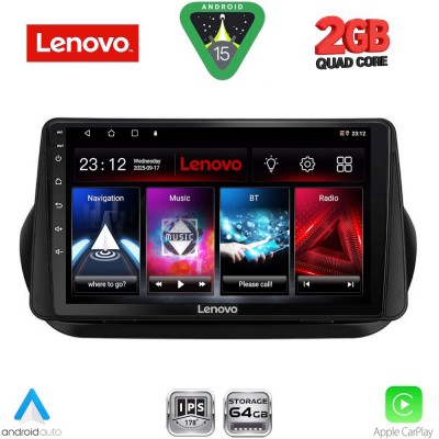 LENOVO LVD 2142_CPA (9inc) MULTIMEDIA TABLET for CITROEN – FIAT – PEUGEOT mod. 2008-2018