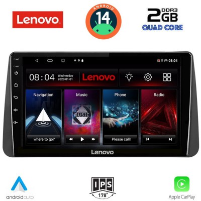 LENOVO LVD 2149_CPA DASH (9inc) MULTIMEDIA TABLET for FIAT TIPO mod. 2018-2023