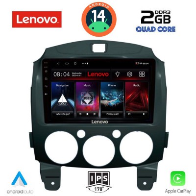 LENOVO LVD 2361_CPA (9inc) MULTIMEDIA TABLET for MAZDA 2  mod. 2007-2014