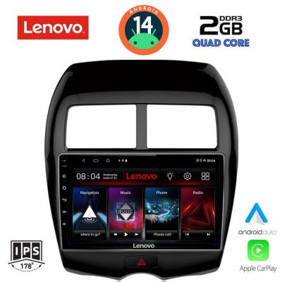 LENOVO LVD 2430_CPA (10inc) MULTIMEDIA TABLET for MITSUBISHI ASX mod. 2009> - PEUGEOT 4008 mod. 2012-2018