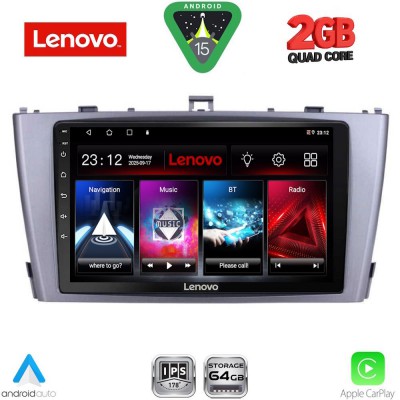 LENOVO LVD 2705SL_CPA (9inc) MULTIMEDIA TABLET for TOYOTA AVENSIS (T27) mod. 2009-2015 (SILVER)