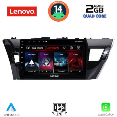 LENOVO LVD 2714_CPA (10inc) MULTIMEDIA TABLET for TOYOTA COROLLA mod. 2013-2016