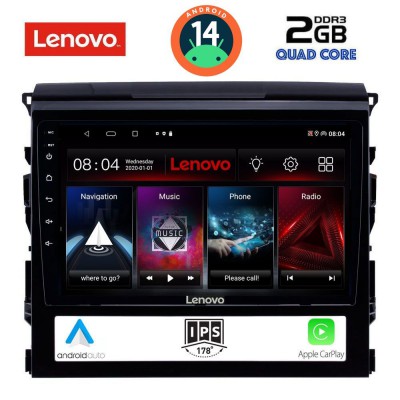 LENOVO LVD 2725_CPA (9inc) MULTIMEDIA TABLET for TOYOTA LANDCRUISER mod. 2016-2019
