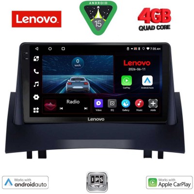 LENOVO LVE 8555_CPAA (9inc) MULTIMEDIA TABLET for RENAULT MEGANE 2 mod. 2002-2008
