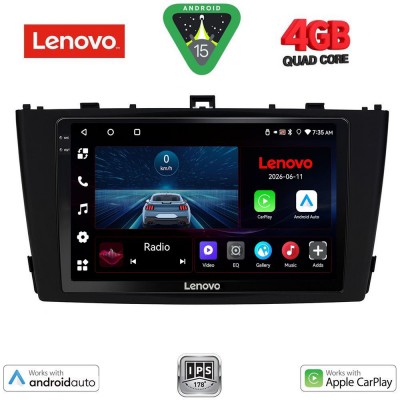 LENOVO LVE 8705BL_CPAA (9inc) MULTIMEDIA TABLET for TOYOTA AVENSIS (T27) mod. 2009-2015 (BLACK)