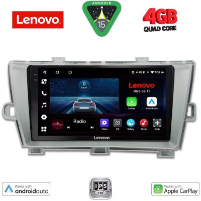 LENOVO LVE 8726SL_CPAA (9inc) MULTIMEDIA TABLET for TOYOTA PRIUS mod. 2009-2015 (SILVER)