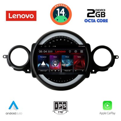 LENOVO LVF 5064_CPA (9inc) MULTIMEDIA TABLET for MINI COOPER (R56-R57) mod. 2006-2014 - CLUBMAN (R55) mod. 2007-2014