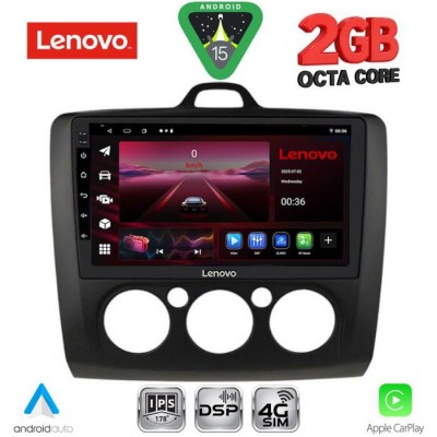 LENOVO LVF 5156BL_CPA A/C (9inc) MULTIMEDIA TABLET for FORD FOCUS mod. 2005-2012 (BLACK)