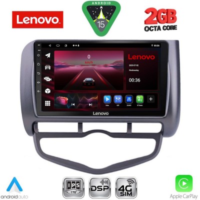 LENOVO LVF 5210_CPA CLIMA (9inc) MULTIMEDIA TABLET for HONDA JAZZ mod. 2002-2008