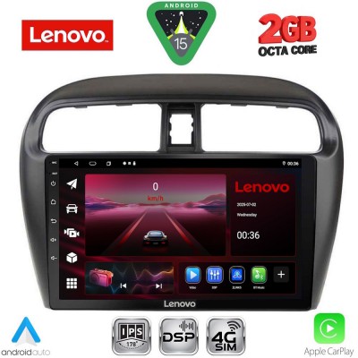 LENOVO LVF 5448_CPA (9inc) MULTIMEDIA TABLET for MITSUBISHI SPACESTAR mod. 2013-2020