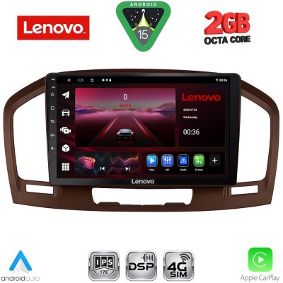LENOVO LVF 5491BR_CPA (9inc) MULTIMEDIA TABLET for OPEL INSIGNIA mod. 2008-2013 (BROWN)