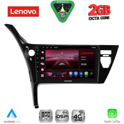 LENOVO LVF 5703B_CPA (10inc) MULTIMEDIA TABLET for TOYOTA AURIS mod. 2015-2021