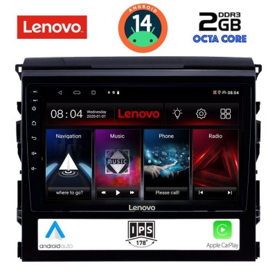 LENOVO LVF 5725_CPA (9inc) MULTIMEDIA TABLET for TOYOTA LANDCRUISER mod. 2016-2019