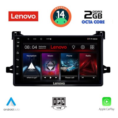 LENOVO LVF 5727_CPA (9inc) MULTIMEDIA TABLET for TOYOTA PRIUS mod. 2016-2020