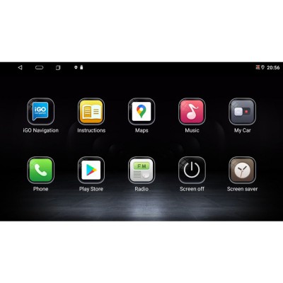 LENOVO LVF 5517_CPA (9inc) MULTIMEDIA TABLET for PEUGEOT 407 mod. 2004-2011