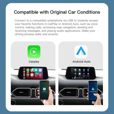 DIGITAL IQ MZ 252 CPA (WIRED CARPLAY / ANDROID AUTO for Upgrade for MAZDA mod. 2016-2021)