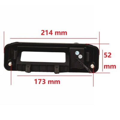DIGITAL IQ CAMERA MERC_01 (AHD-NTSC) HANDLE CAMERA for MERCEDES A (W176) - GLA - GLC - ML (W166)