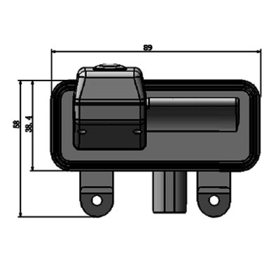 DIGITAL IQ CAMERA MERC_03 (AHD-NTSC) HANDLE CAMERA MERCEDES B (W246)
