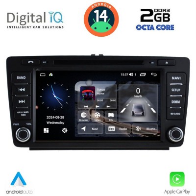DIGITAL IQ MSF 305_CPA (8” DECK) MULTIMEDIA SYSTEM for SKODA OCTAVIA mod. 2005-2012