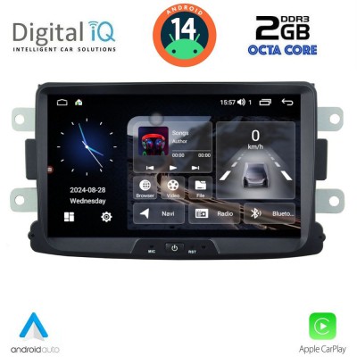 DIGITAL IQ MSF 333_CPA (8” DECK) MULTIMEDIA SYSTEM for DACIA mod. 2012> - RN CAPTURE mod. 2013>