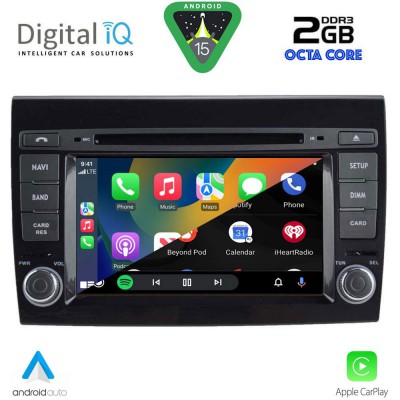 DIGITAL IQ MSF 397_CPA (7” DECK) MULTIMEDIA SYSTEM for FIAT BRAVO mod. 2007-2019