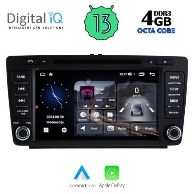 DIGITAL IQ MSG 405_CPA (8” DECK) MULTIMEDIA SYSTEM for SKODA OCTAVIA mod. 2005-2012