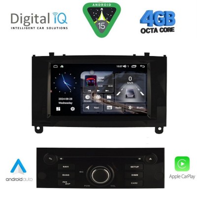 DIGITAL IQ MSG 488BL_CPA (7” DECK) MULTIMEDIA SYSTEM for PEUGEOT 407 mod. 2004-2011