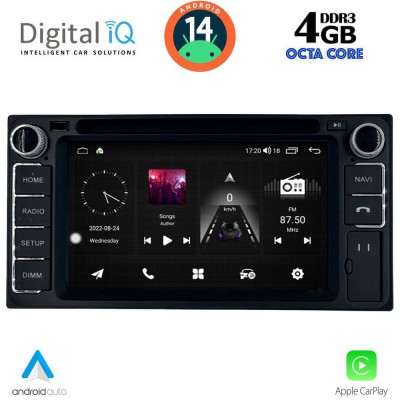 DIGITAL IQ MSG 462_CPA (6.5” DECK) MULTIMEDIA SYSTEM for TOYOTA ALL (200mm)