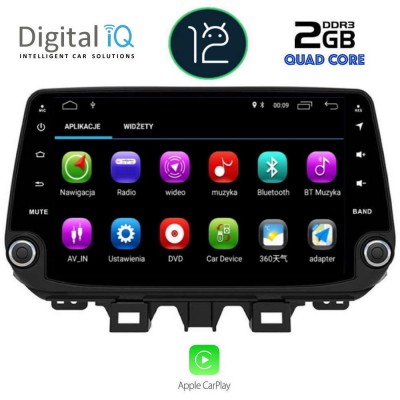 DIGITAL IQ MSM 336_CP (9'' DECK) MULTIMEDIA SYSTEM for  HYUNDAI TUCSON mod. 2019-2022