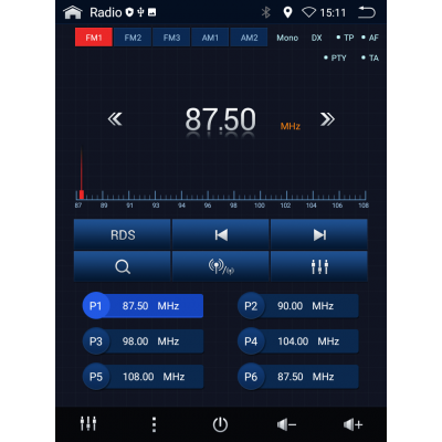 DIGITAL IQ BXC 3966_CPAA TESLA STYLE  for FORD ECOSPORT mod. 2012-2018
