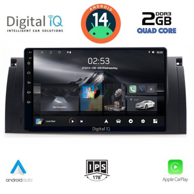 DIGITAL IQ RSB 1045_CPA (9inc) MULTIMEDIA TABLET for BMW Series 5 (E39) mod. 1997-2005 | X5 (E53) mod. 1999-2006