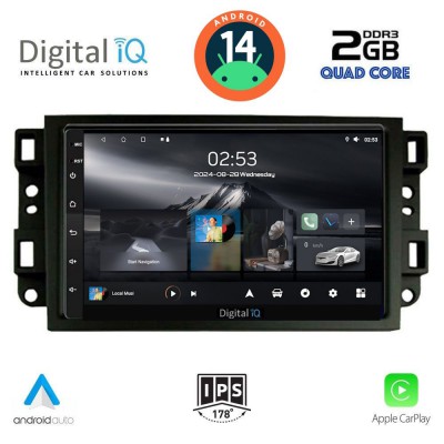 DIGITAL IQ RSB 1070_CPA (10inc) MULTIMEDIA TABLET for CHEVROLET ALL mod. 2004-2011