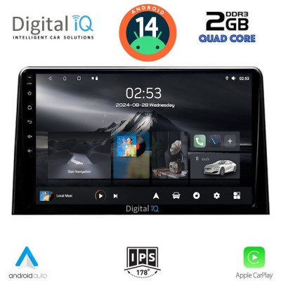 DIGITAL IQ RSB 1082_CPA (10inc) MULTIMEDIA TABLET for CITROEN BERLINGO – OPEL COMBO – PEUGEOT PARTNER – TOYOTA PROACE mod. 2018>