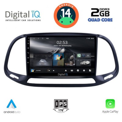 DIGITAL IQ RSB 1138_CPA (9inc) MULTEMDIA MULTIMEDIA TABLET for FIAT DOBLO – OPEL COMBO mod. 2015-2018