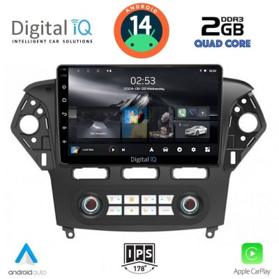 DIGITAL IQ RSB 1163_CPA CLIMA (10inc) MULTIMEDIA TABLET for FORD MONDEO mod. 2011-2013