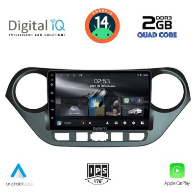 DIGITAL IQ RSB 1224_CPA (9inc) MULTIMEDIA TABLET for HYUNDAI i10 mod. 2014-2020