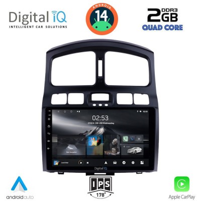 DIGITAL IQ RSB 1236_CPA (9inc) MULTIMEDIA TABLET for HYUNDAI SANTA FE  mod. 2003-2006