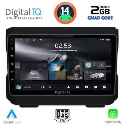 DIGITAL IQ RSB 1272_GPS (10inc) MULTIMEDIA TABLET for JEEP  mod. 2007-2014  - DODGE mod. 2007>