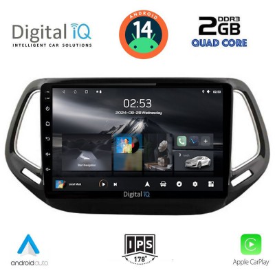 DIGITAL IQ RSB 1278_CPA (10inc) MULTIMEDIA TABLET for JEEP COMPASS mod. 2016-2021