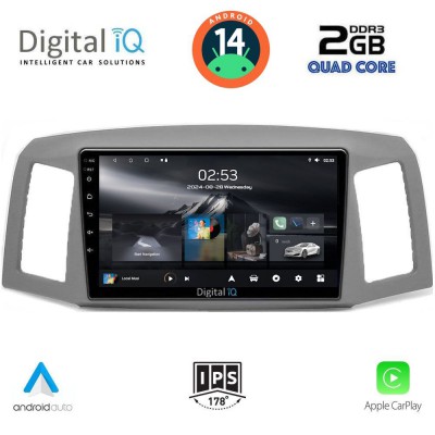 DIGITAL IQ RSB 1281_CPA (10inc) MULTIMEDIA TABLET for JEEP GRAND CHEROKEE mod. 2005-2007
