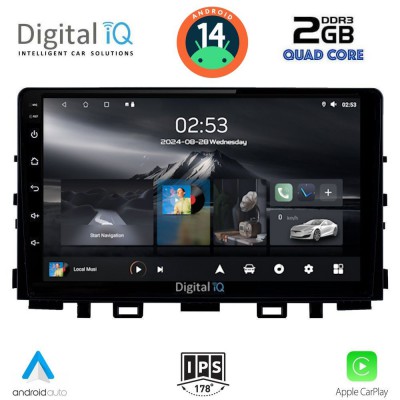 DIGITAL IQ RSB 1316_CPA (9inc) MULTIMEDIA TABLET for KIA RIO mod. 2018> – STONIC mod. 2017>