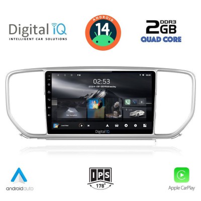 DIGITAL IQ RSB 1327_CPA (9inc) MULTIMEDIA TABLET for KIA SPORTAGE mod. 2018>