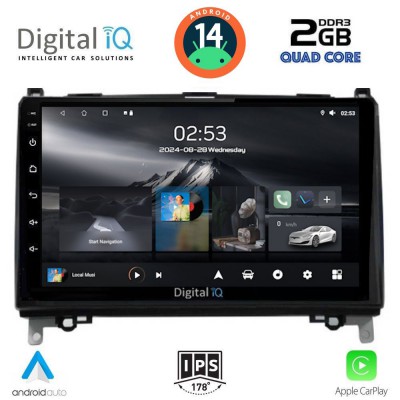 DIGITAL IQ RSB 1400_CPA (9inc) MULTIMEDIA TABLET for MERCEDES A – B -SPRINTER – VITO mod. 2007>