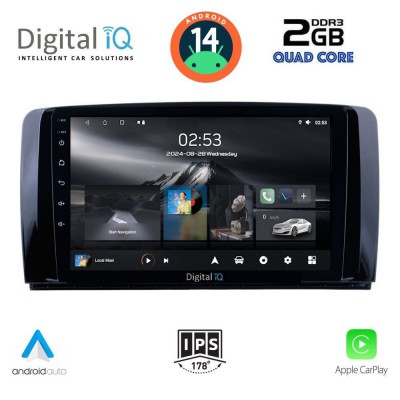 DIGITAL IQ RSB 1422_CPA (9inc) MULTIMEDIA TABLET for MERCEDES R (W251) mod. 2006-2015
