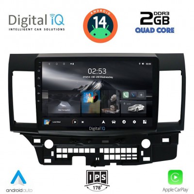 DIGITAL IQ RSB 1434_CPA (10inc) MULTIMEDIA TABLET for MITSUBISHI LANCER mod. 2008>