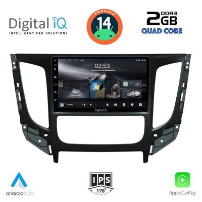 DIGITAL IQ RSB 1437_CPA CLIMA (9inc) MULTIMEDIA TABLET for MITSUBISHI L200 mod. 2015> με CLIMA