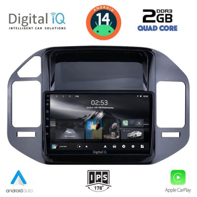 DIGITAL IQ RSB 1444_CPA (9inc) MULTIMEDIA TABLET for MITSUBISHI PAJERO mod. 1999-2006