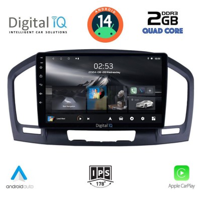 DIGITAL IQ RSB 1491_CPA (9inc) MULTIMEDIA TABLET for OPEL INSIGNIA mod.2008-2013