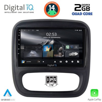 DIGITAL IQ RSB 1499_CPA (9inc) MULTIMEDIA TABLET for OPEL VIVARO – RENAULT TRAFIC – FIAT TALENDO – NISSAN NV 300 mod. 2014>